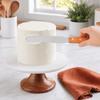 Wood Handle Stainless Steel Spatula Straight Blade Bread Cream Scraper  Cake Decorating