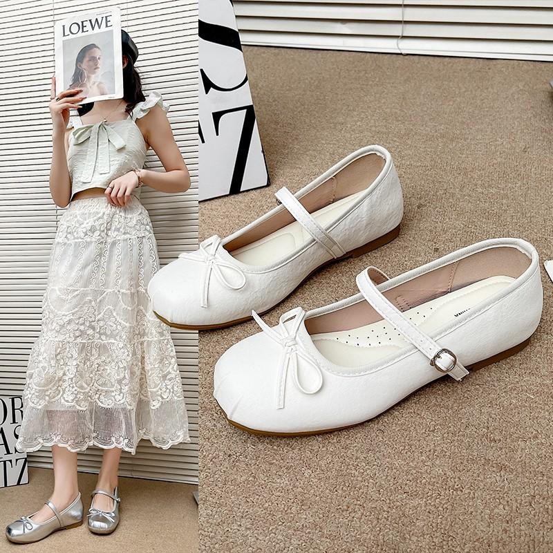 Fashion Women's New 2025 Simple Soft and Comfortable Flat Shoes Summer Non-Slip Rubber Outsole Comfortable  Single Shoes