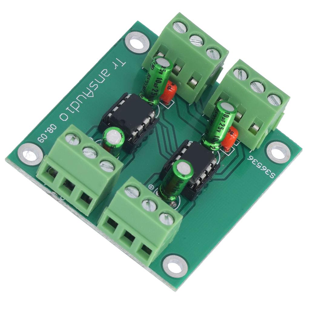 Wandlerplatine DRV134PA Unsymmetrisch zu Symmetrisch Geringe Verzerrung Zweikanal Stereo Konvertierungsplatine
