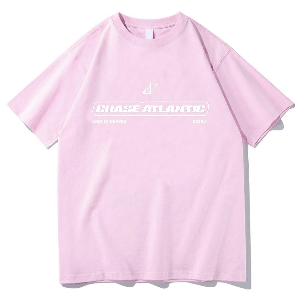 Chase Atlantic Lost In Heaven 2025 Tee Men/women Clothing Harajuku Clothes Unisex Tops Cotton Clothes Graphic T Shirts Trend Y2K