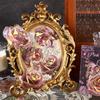Vintage Gothic Floral Sticker Pack - Hot Stamping Series for Journals & Decorations