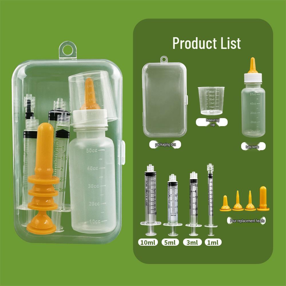 Portable Pet Water and Milk Feeder Syringe for Cats and Dogs