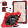 For Huawei MatePad Air (2024) Case Silicone+PC Kickstand Tablet Cover