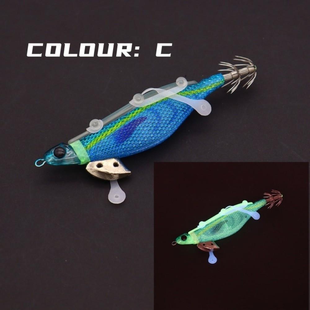 Luminous Design Fishing Hook Lure 3.5# Size Fishing Bait Glow Artificial Lure  Saltwater Fishing