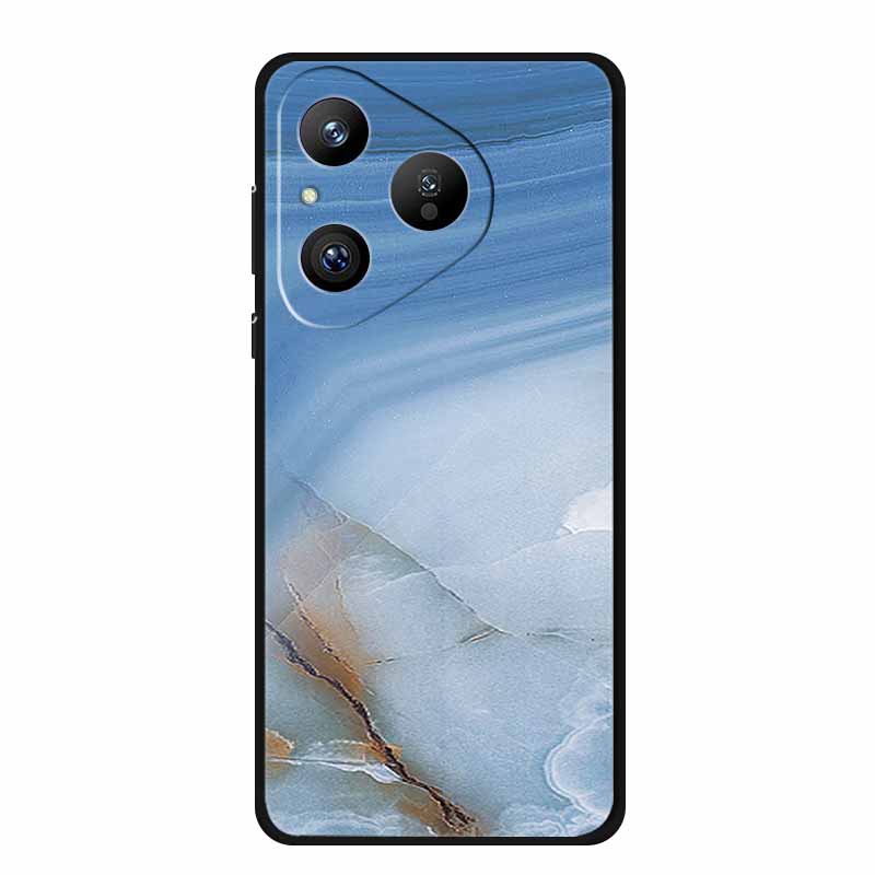 For Huawei Pura 80 5G Case Marble Granite Textured Soft Silicone TPU Phone Case For Pura80 5G Bumper Coque Mica Painted Cover