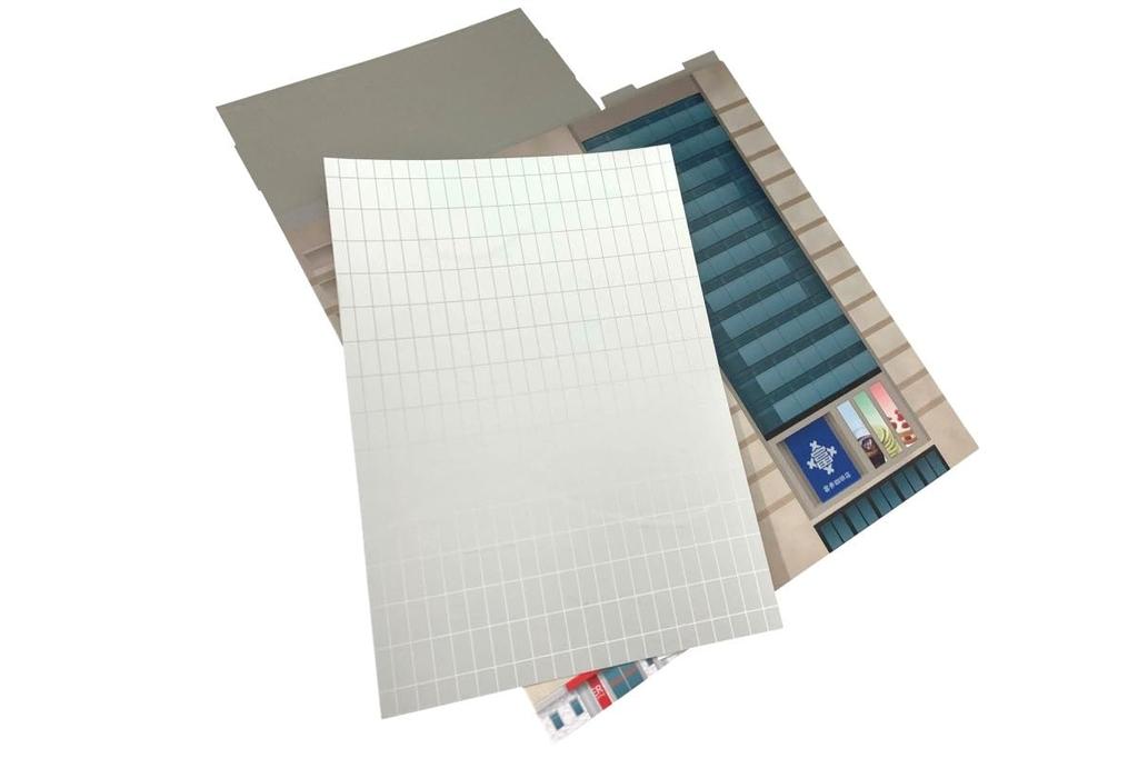 TOMYTEC Ecolacture Paper Structure P03 University Hospital Diorama Supplies