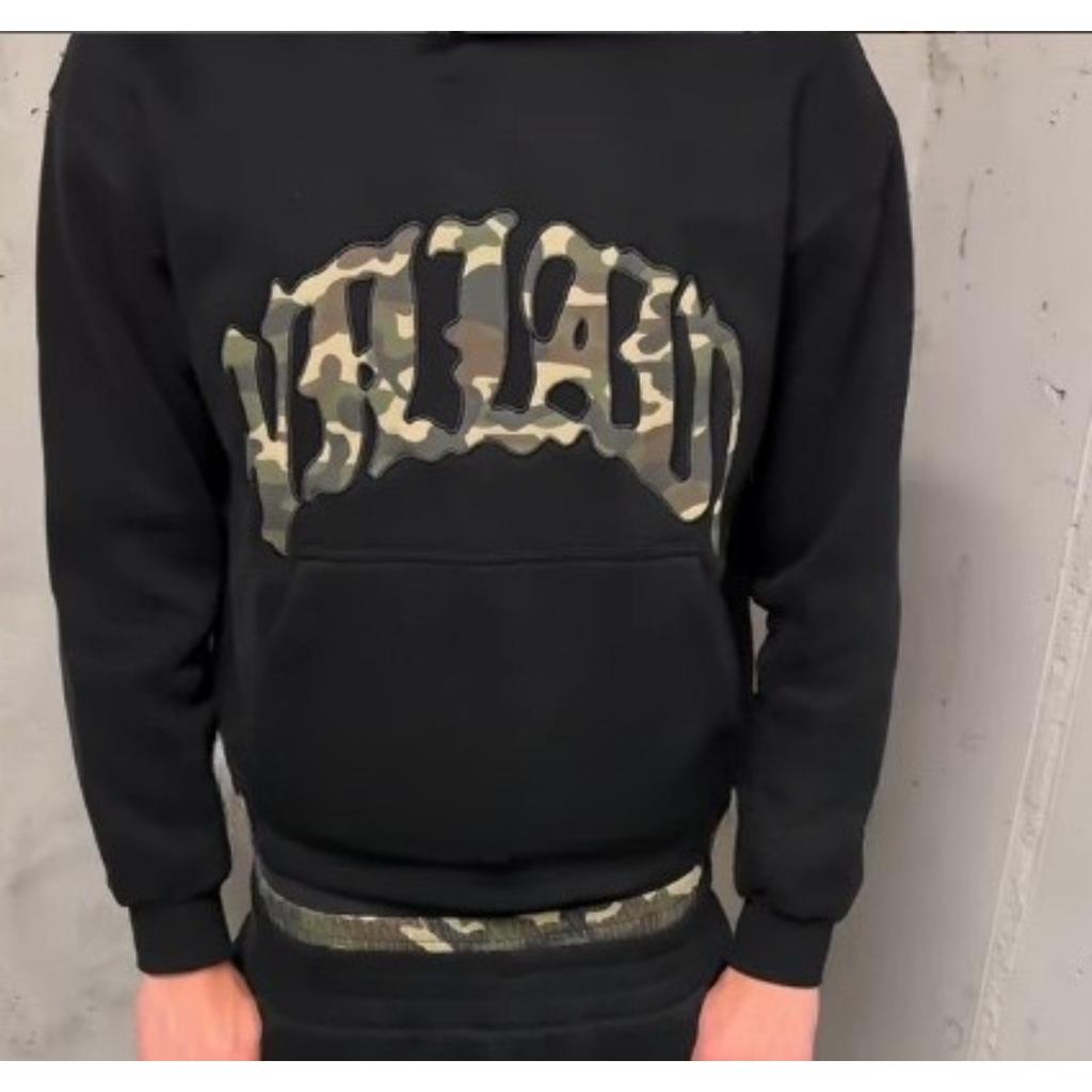 STREETRICH Patch Embroidery 2dílné sady Dámské oblečení Street Fashion Hip Hop Retro Dvoudílné sady Dámské oblečení Volné Neformální Mikina s Kapucí