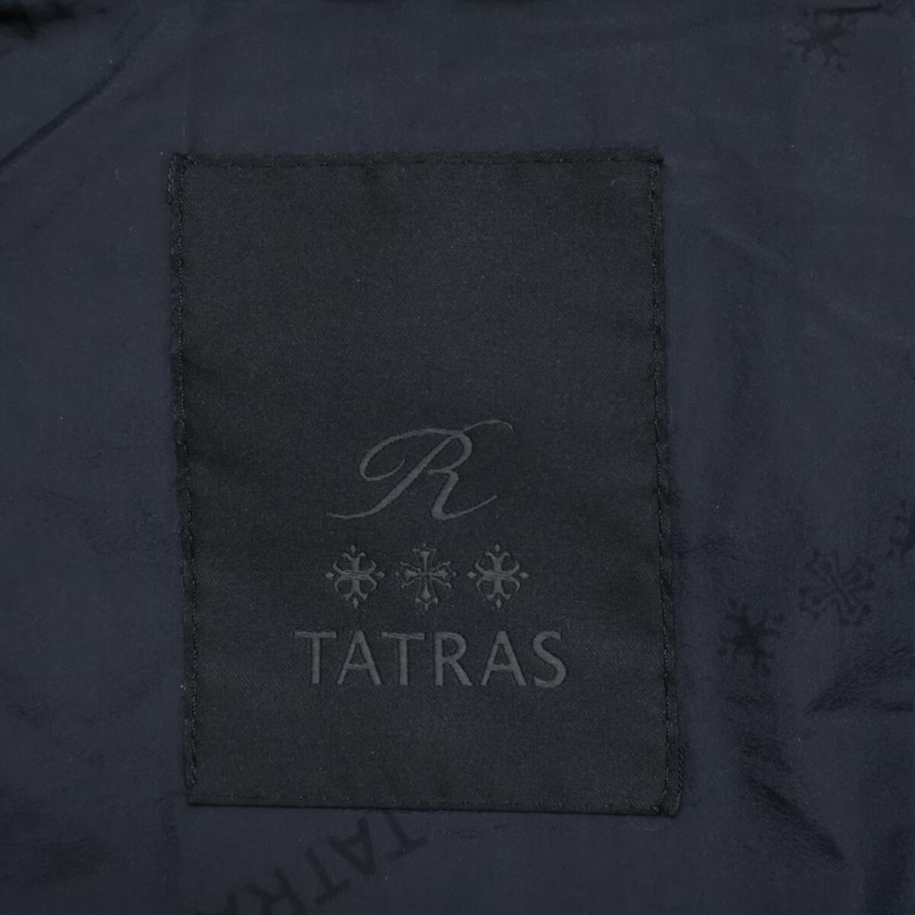 TATRAS [Domestic Regular/2010 Model] LTRL23A4581 CIMA Wool and Silk Fur Hooded Down Jacket Coat 02 blackUsed