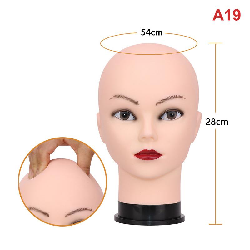 Hair Training Head Female Male Headdoll Mannequin Head Training Head For Wig Making Hairdresser Hairstylist Practice