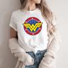 Camiseta Wonder Female Presente Dia das Mães Camiseta Feminista Camiseta Girl Power Camiseta Super-Heroína Mama Camiseta Wonder Mom Camiseta Gráfica Feminina