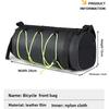 Waterproof Oxford Bike Front Bag for Cyclists Multifunctional MTB Frame Storage Tube Bag Travel Handlebar Pouch 24*12*12cm