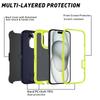 Armor Shockproof Defender Phone Case For iphone17 16 11 12 13 14 15 Pro Max X XS Hard PC+TPU Back Cover