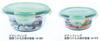 Tombow Glass Airtight Storage Suitable for SG Heat-Resistant Container, 410ml, 4-Point Lock, Pickles, M-410