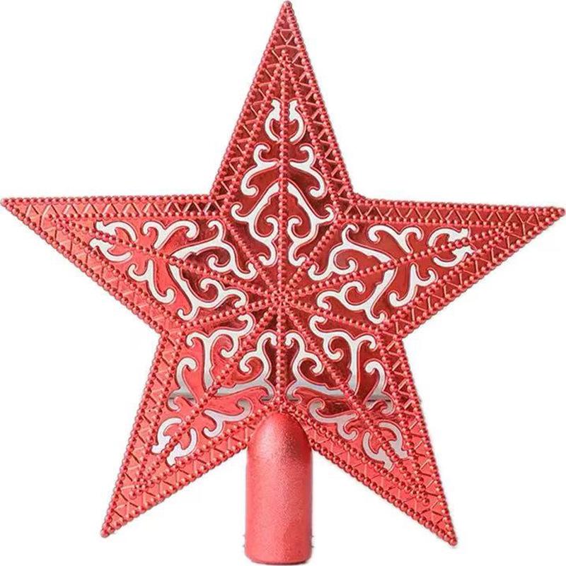 Christmas Tree Decorations: Auspicious Clouds & Five-Pointed Star Tree Topper
