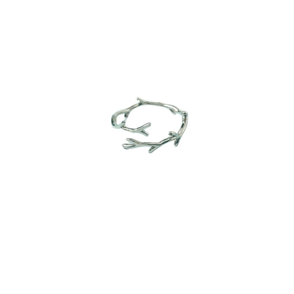 Adjustable Mori Style Open Ring for Women - Simple, Versatile Design with Fresh, Unique Personality