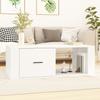 Coffee Tables Coffee Table White 100X50.5X35 Cm Engineered Wood