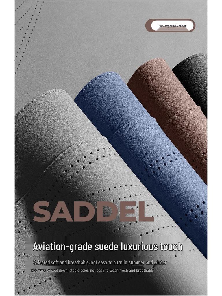 BYD Song PLUS Universal Suede Car Seat Cushion—Four Seasons