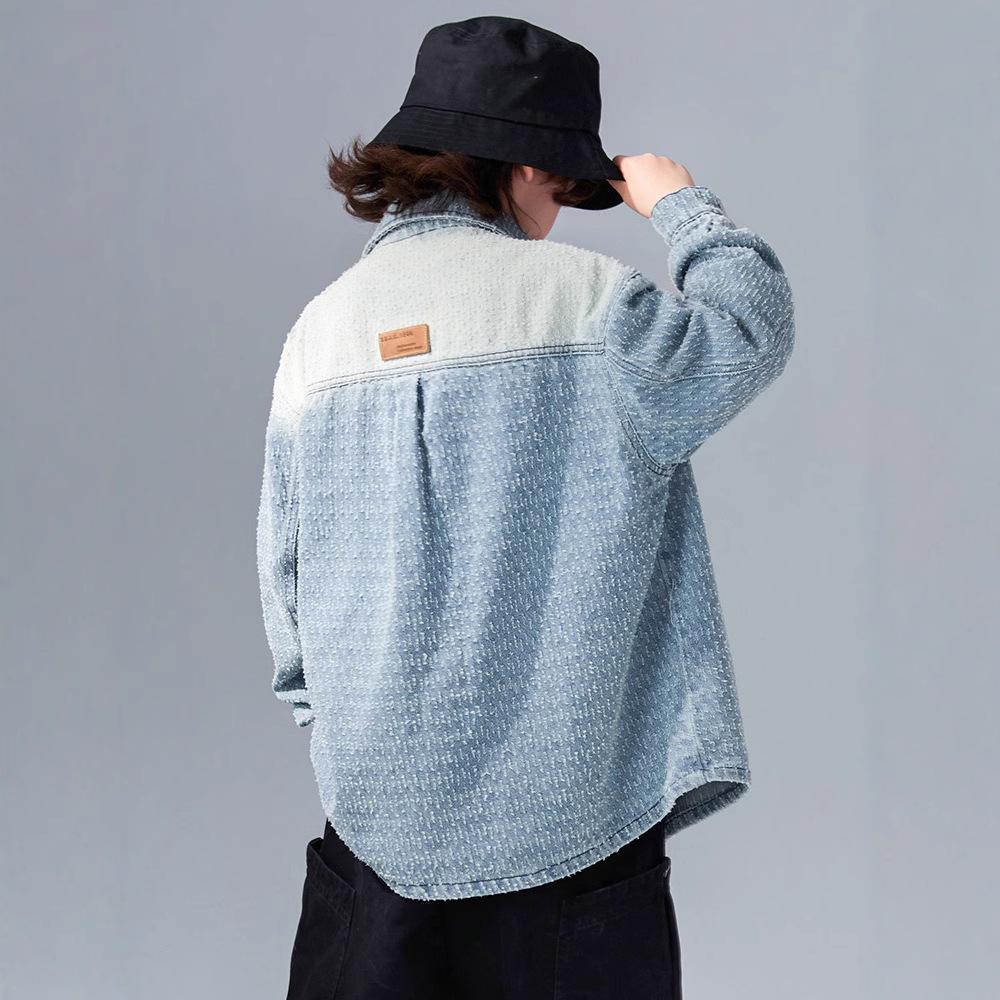 Boys Fashion Coat 2025 Spring and Autumn Children Casual Handsome Denim Shirt