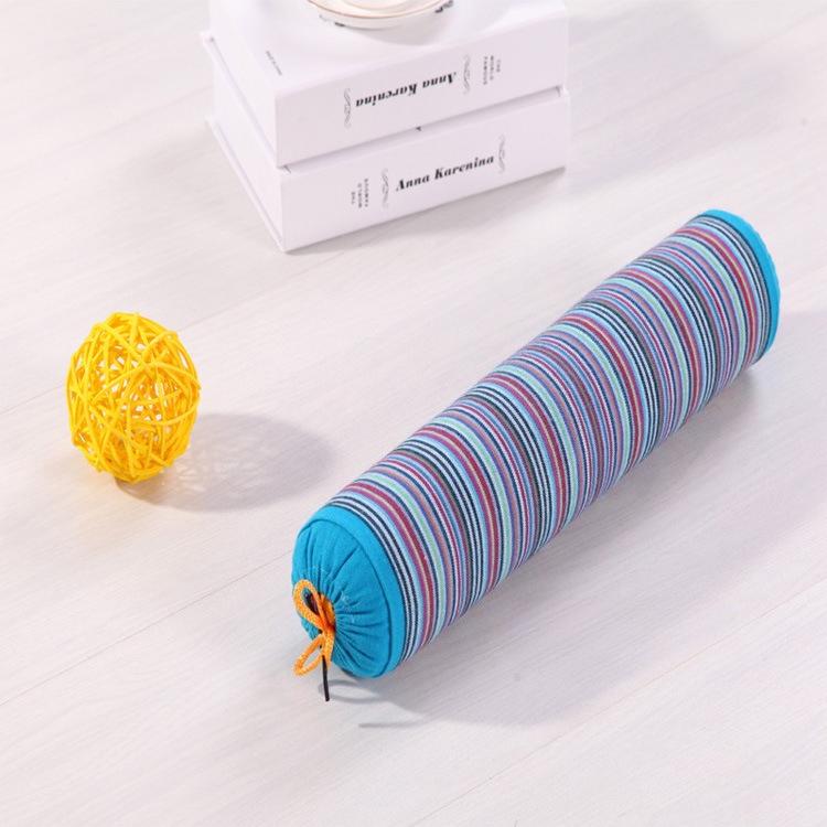 

1pc Buckwheat Husk Filled Pillows, Cervical Pillows, and Office Nap Pillows Help Alleviate Shoulder and Neck Pain синій