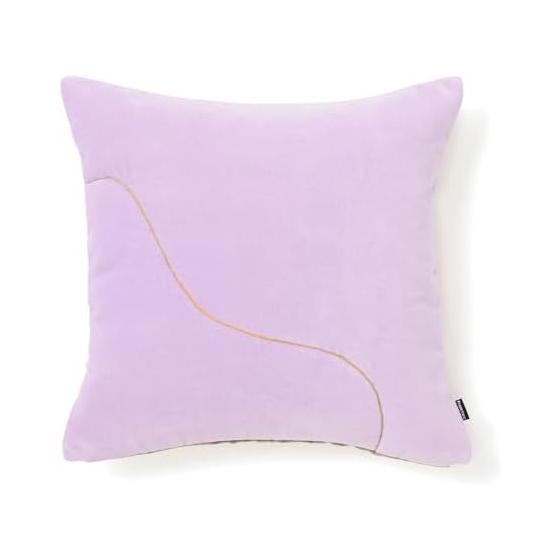 Francfranc EMB Drawing Cushion Cover 45cm x 45cm Purple (A-041)