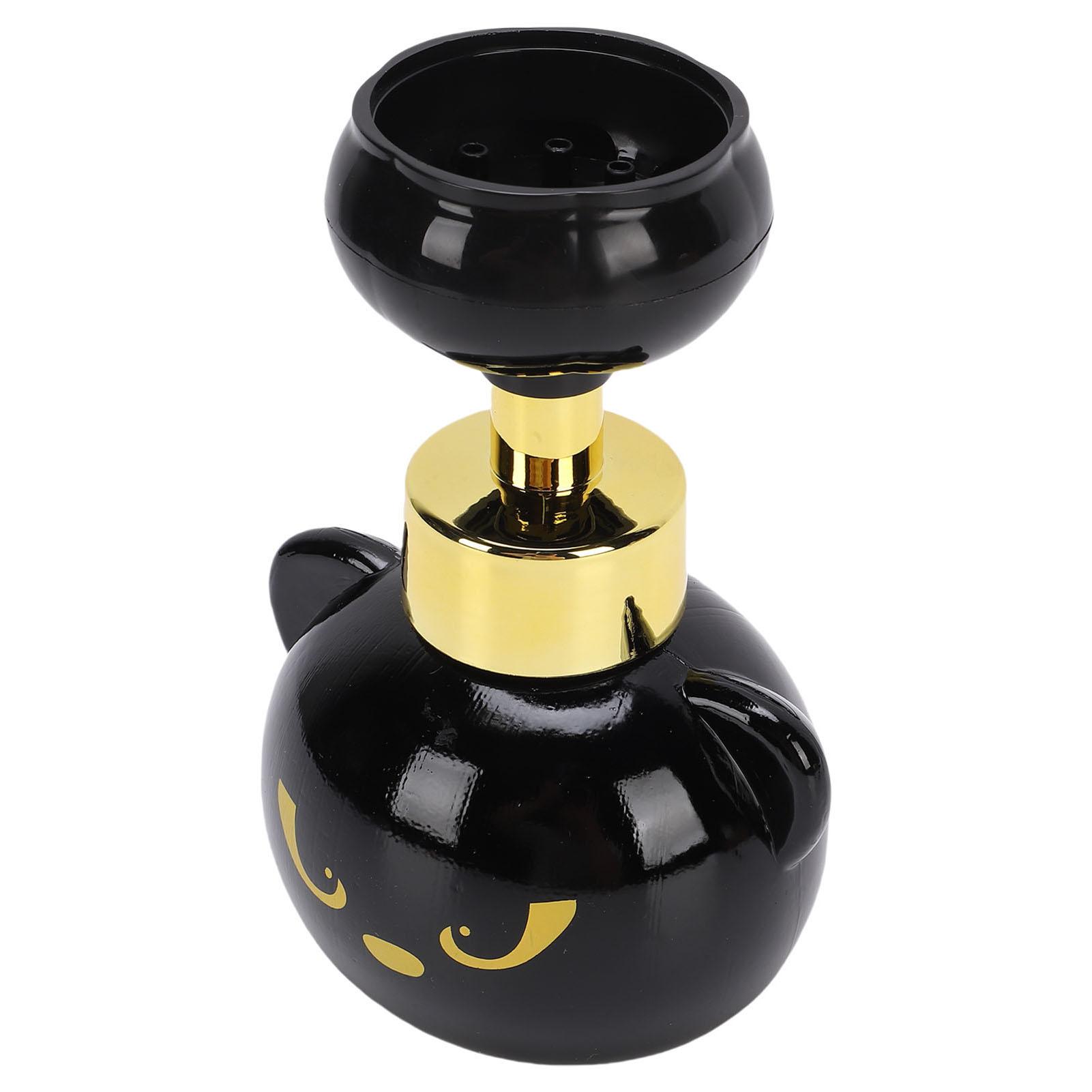 

Cat Pawprint Soap Dispenser Refillable Foaming Hand Soap Dispenser with Press Pump for Bathroom Hand Wash