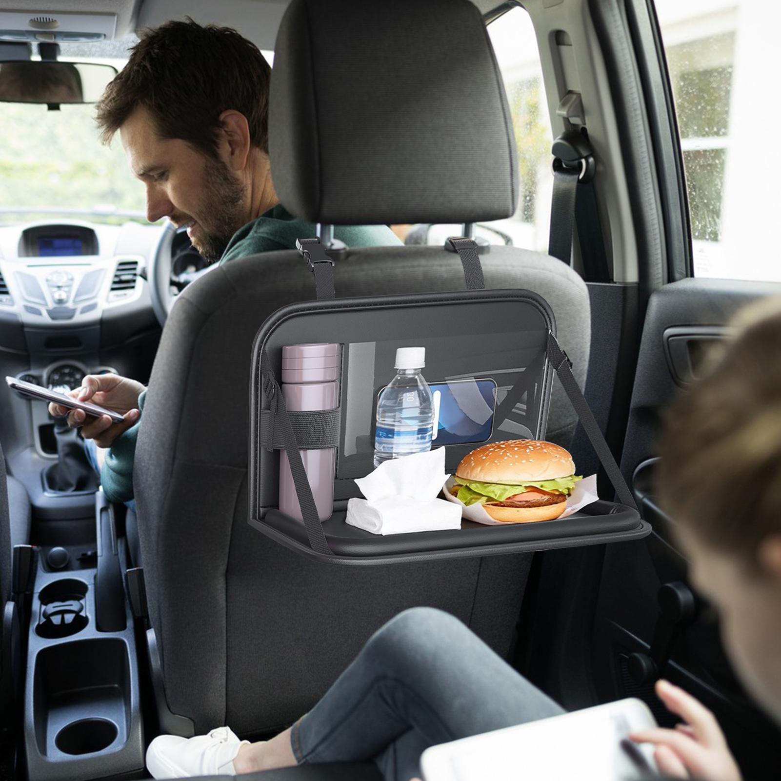 

Car Seat Table Laptop Holder Foldable Storage Rear Desk Table For Car Seat For Toddler Airplane Camping Long Ride Snack Time CHINA