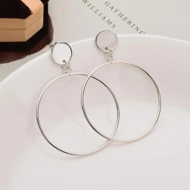 

Red Moon Gem Asymmetric Dangle Earrings Personality Unisex Hip-Pop Gothic Dark Style Ear Gift Accessories Sweet and Cool Zircon