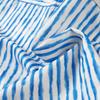 2025 Spring Women's European & American Style Casual Striped Linen Shirt and Simple Shorts Set