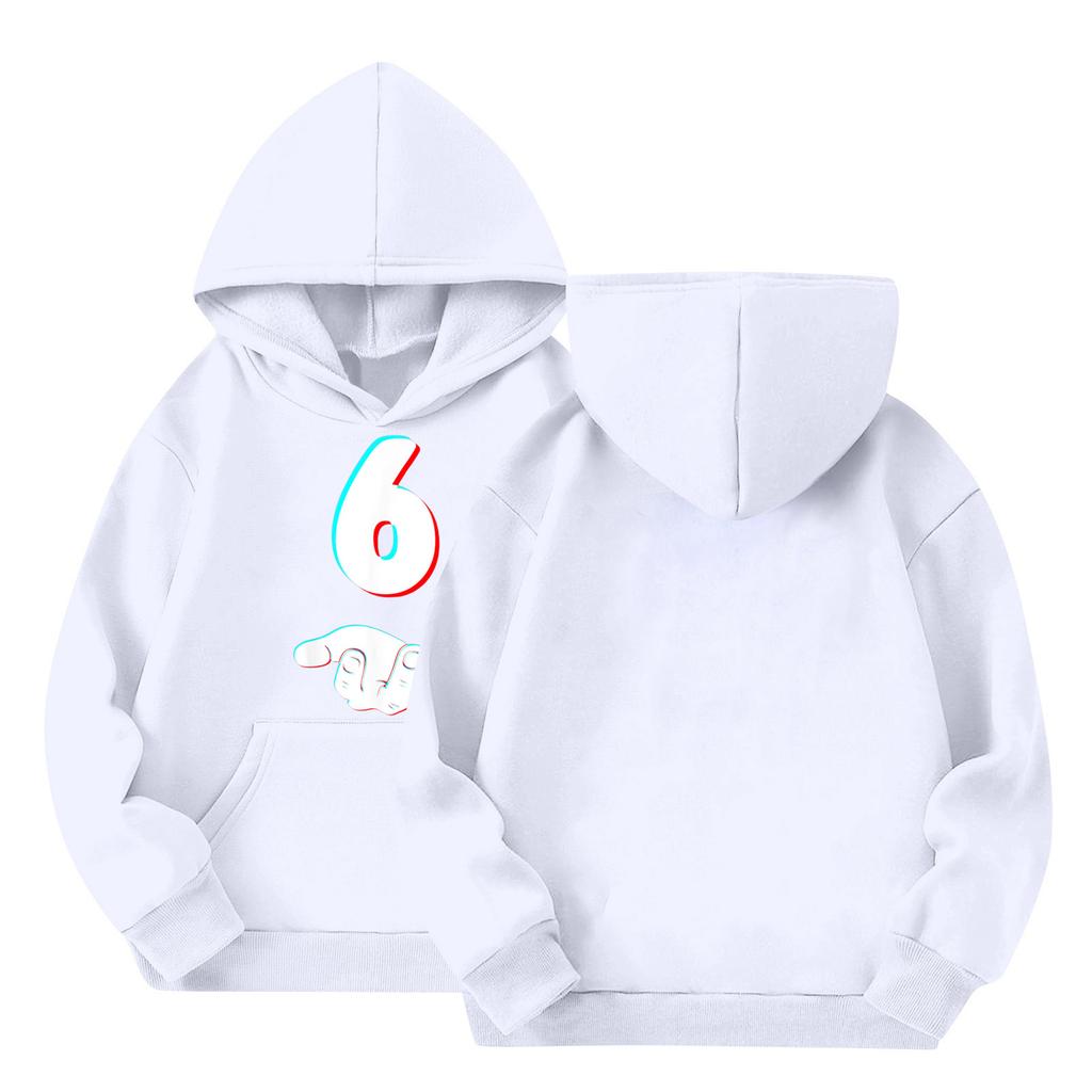 Cute Hoodies For Teen Children Trendy Preppy Hooded Sweatshirts Oversized Long Sleeve Shirts Clothes For Children