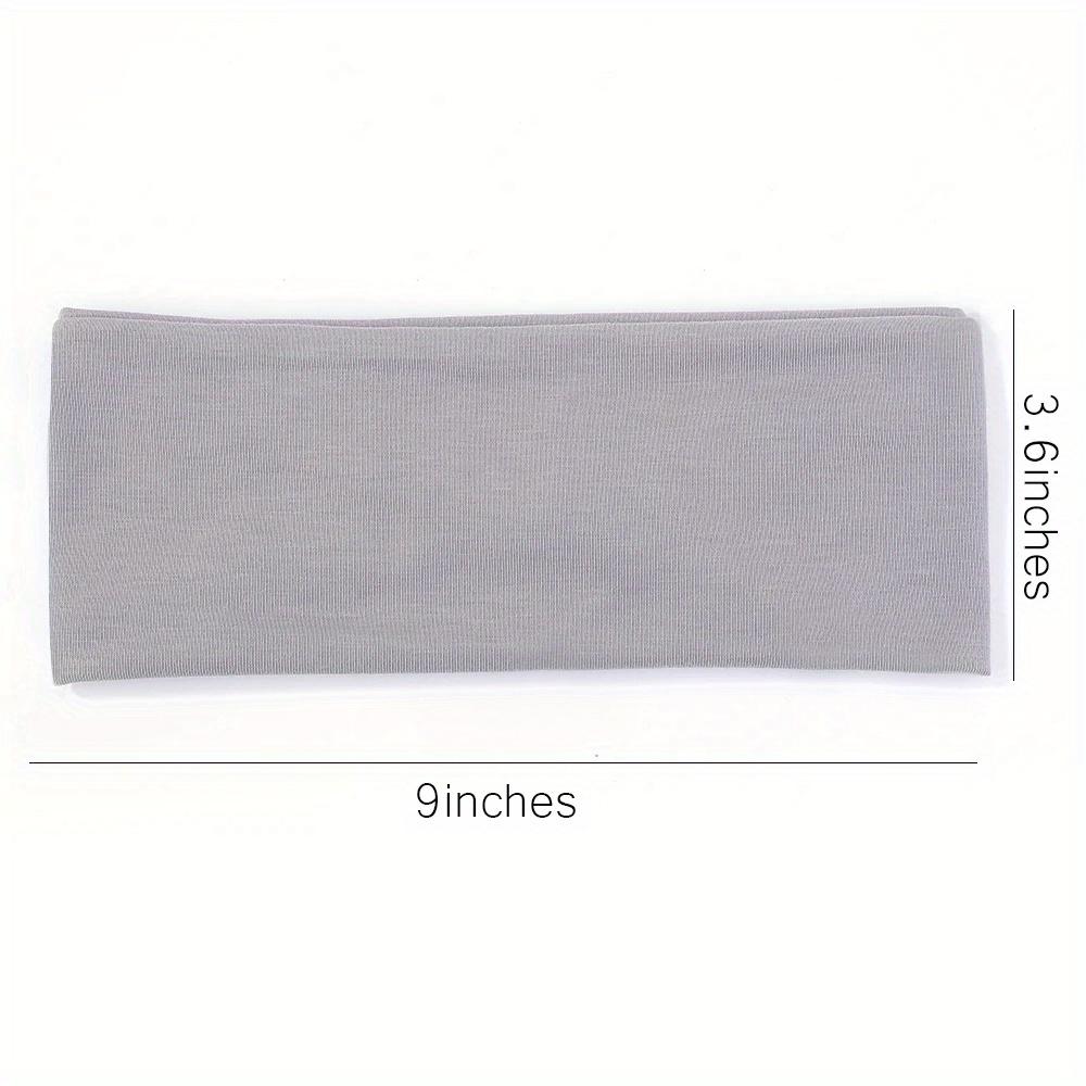 1Pcs Women Solid Color Elastic Hair Band Sport Head Band Gym Yoga Hair Strap Girls Running Washing Face Hairbands
