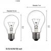 Tungsten Filament E27 Screw Base Incandescent Bulb - 25W To 200W