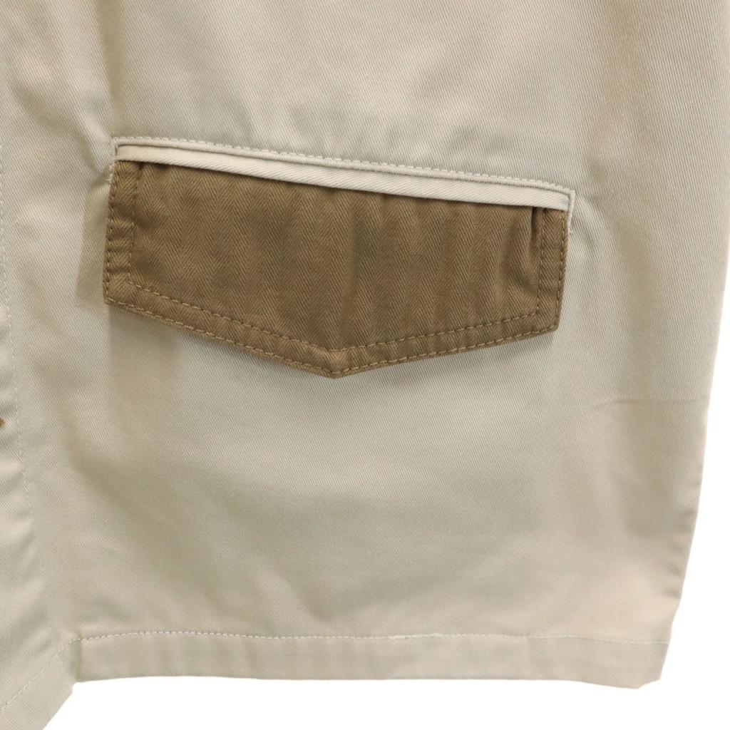 UNIVERSAL OVERALL Long Sleeve Work Shirt F Beige Men's Used