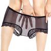Ropa Interior Femenina  Underwear Women Panties Large Size 3XL Soft Lace Mesh Fully Transparent and Thin Sexy Panties Lingerie