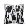 Kpop Girl B-Babymonster Pillowcase Printing Polyester Cushion Cover Decoration Pillow Case Cover Bedroom Wholesale 45*45cm