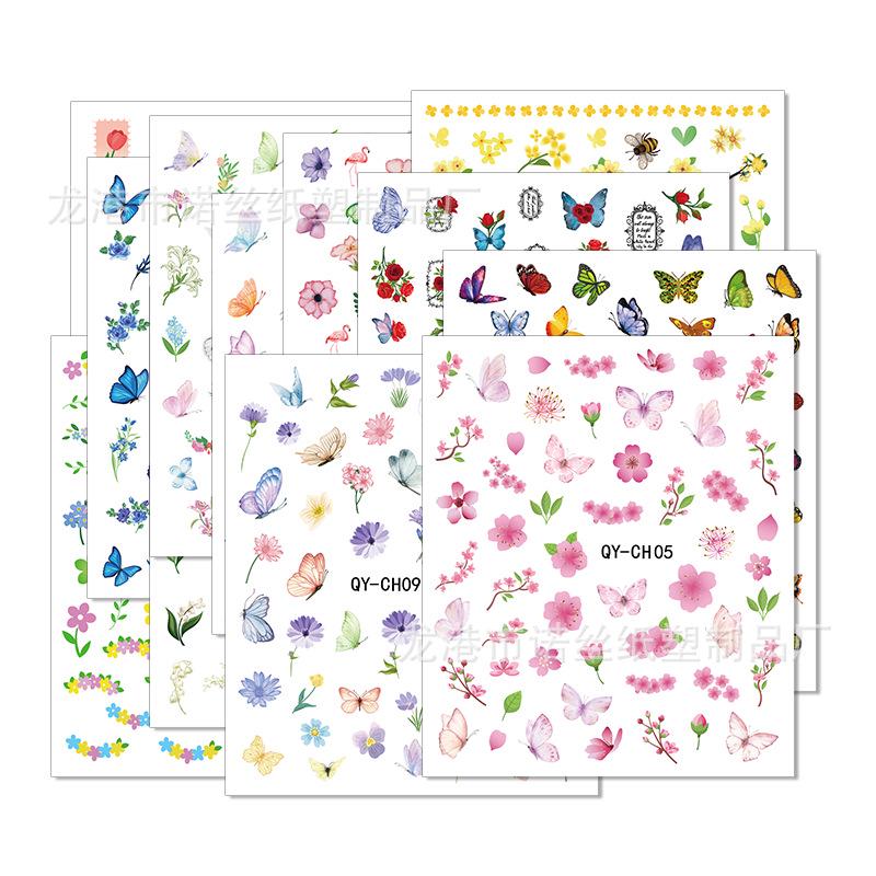 3D Luminous Jelly Nail Stickers for Kids - 5D Embossed Nail Art