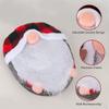 Cute Toilet Seat Cover Polyester Toilet Cover Set New Christmas Toilet Lid Cover  Christmas