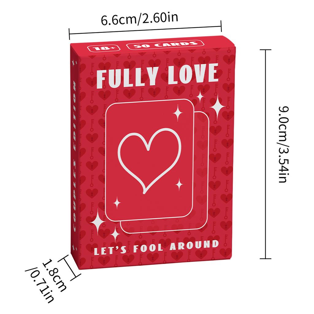 50 Fun Couple Cards Dating Warm-Up Pull-In Distance Must-Have Cards