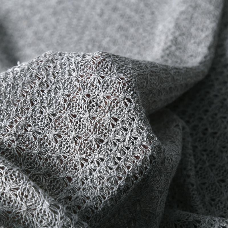 50x155cm Polyester Cotton Mesh Fabric Hollow Out Knitted Net Fabric For DIY Sewing Apparel Shop Bag Sexy Crochet Crop Tops Cloth