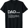 Mens Funny Father's Day Dad Definition Humor Gift Shirt T-Shirt