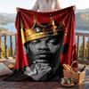 Warm Flannel Throw Blanket,Kendrick Lamar Lightweight Cozy Blanket For Bed Sofa And Daily Use