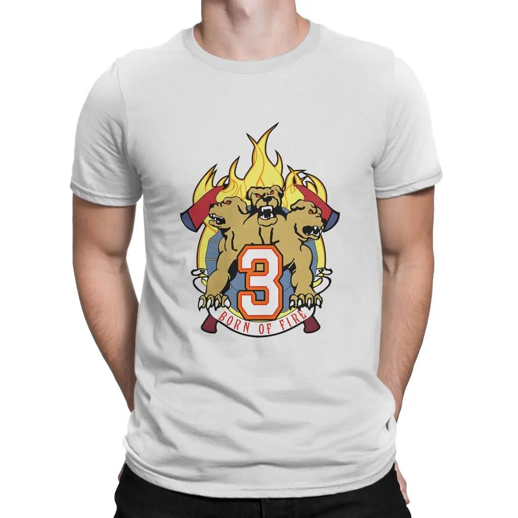 SQUAD 3 T Shirt Chicago Fire Casual Tee Shirt Short Sleeve Round Collar T-Shirt Cotton 4XL 5XL Clothes Unisex