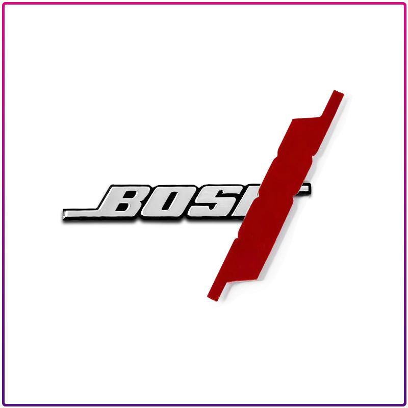 Auto Aluminium 3D Metall Pin BOSE Hi-Fi Lautsprecher Audio Stereo Beschriftung Dekorieren Aufkleber Abzeichen Emblem Abziehbilder Auto Styling