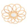 Boho Spegel Vintage Stil Hög Klarhet Premium Material Mycket Hållbar Utsökt Platsbesparande