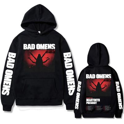 Rock Band Bad Omens Do You Feel Love Tour Hoodie Men Women Vintage Oversized Sweatshirt Male Hip Hop Gothic Punk Streetwear
