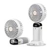 Portable, Rechargeable Handheld Fan: Quiet, Foldable, Strong Wind - Perfect for Students, Dorm Rooms, and Beds