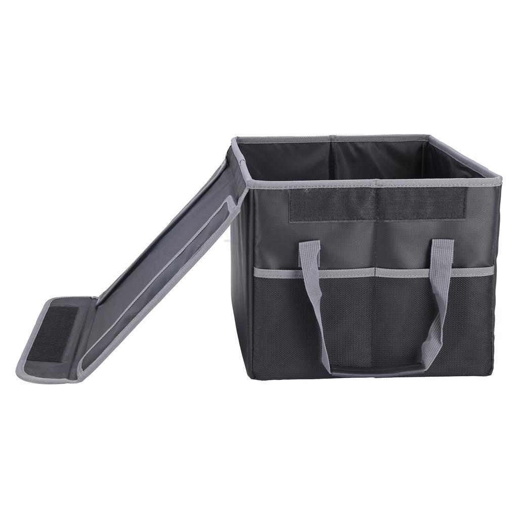 File Organizer Fireproof Waterproof Anti Static Foldable File Cabinet with Handle for Home School