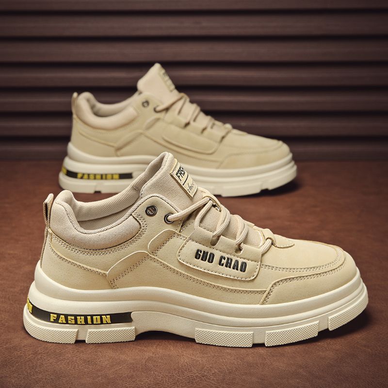 Martin Boots Men's Shoes Spring Waterproof and Non-slip Sports Leisure Site Work Low-top Tooling Wear-resistant Labor Insurance Shoes