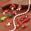 Colar/Pulseira com Pingente de Milho e Pimenta em Aço Inoxidável para Mulheres