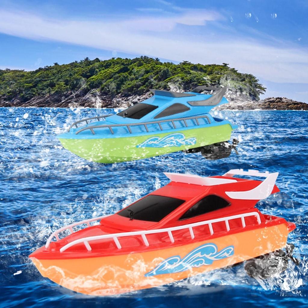 High-speed Wireless Remote Control Speedboat Water Boat Toy Children's Gift For Intellectual Development And Hand-eye Coordination