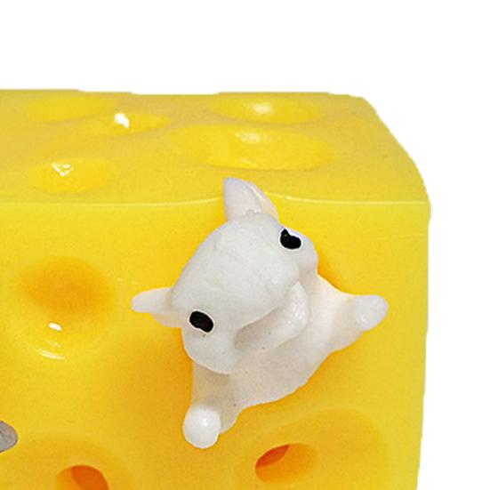Cheese Block, Toys Sensory Squeeze Fidget Squeeze Cube Stress Ball Squeeze Toys
